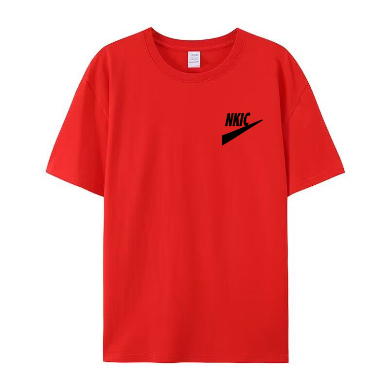 Decidação rápida do pescoço redondo esporte de camisetas masculinas Jerseys de camisa de ginástica Treinador de camisa de fitness Running Men Men Breathable Sportswear Service Logo Print