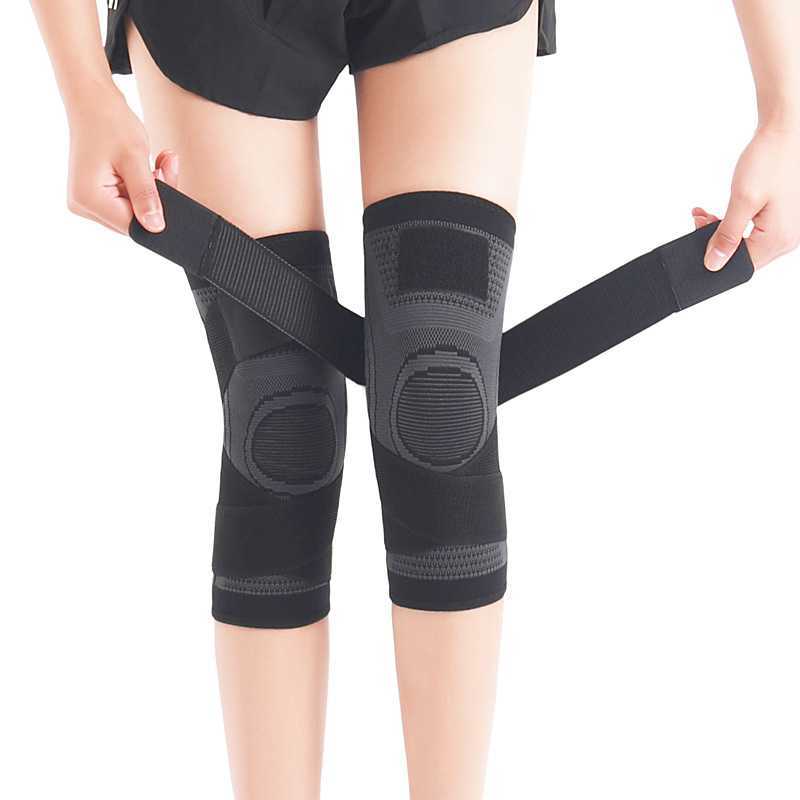 Knie -pads voor pijnkinesiologie Tape Sport Kneepad Meniscus en Ligament Support Joint Sports Safety Fitness Body