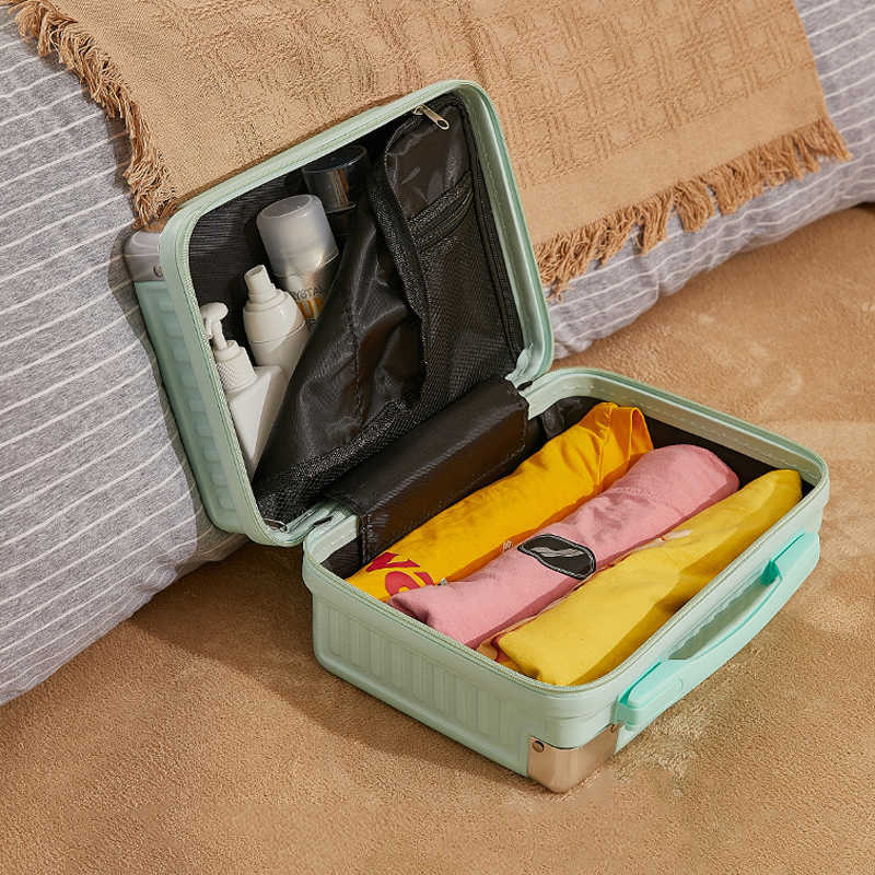 Cosmetic Organizer Storage Bags New Multifunctional Lady's Case 14 Inches Professional Women Waterproof Portable Travel Makeup Y2302