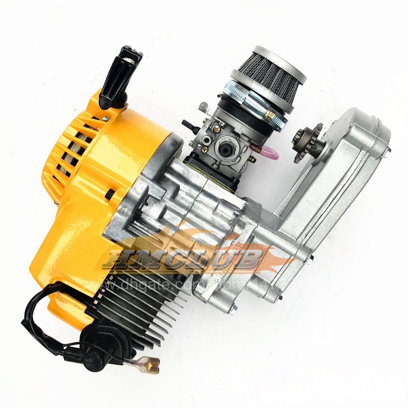 2 Two-Stroke Engine For 2 Stroke 47cc 49cc Engine Carburetor Mini Moto Kids ATV Dirt Pocket Bike Go Kart MFD20