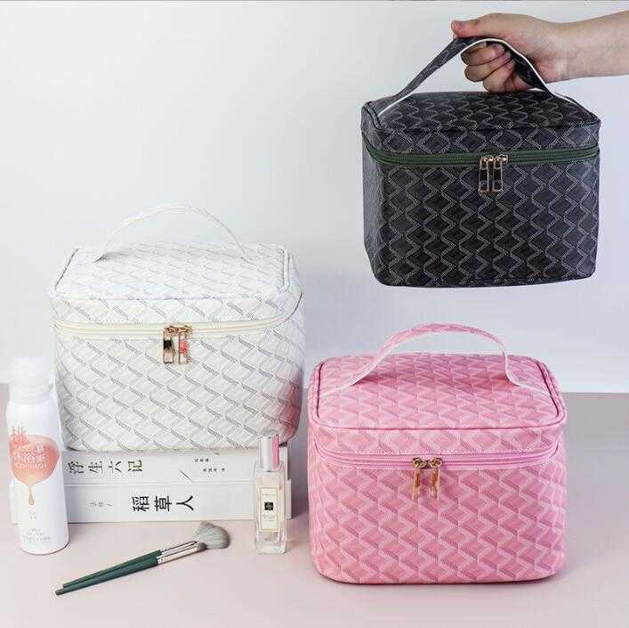 Borse portaoggetti Borsa cosmetica rapida Borsa cosmetica da viaggio multifunzione Borsa da toilette da donna Organizer da donna impermeabile Custodie il trucco Y2302