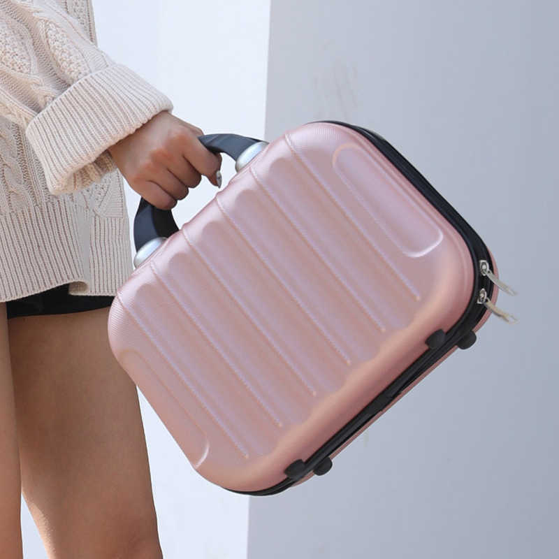 Cosmetic Organizer Storage Bags Women Professional Case Beauty Makeup Necessary Waterproof Bag Travel Suitcase For Adults Portable Y2302