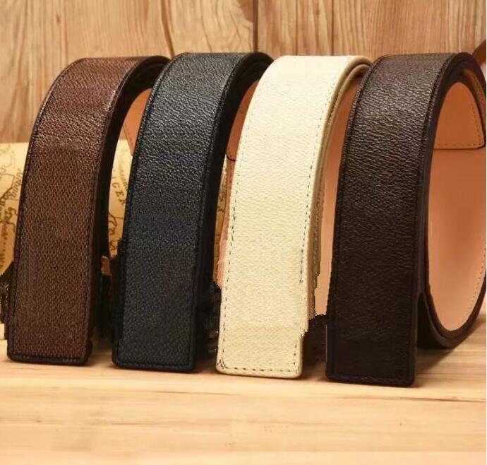 2023 Men Designers Belts Classic fashion casual letter smooth buckle womens mens leather belt width 3 8cm with orange box280S