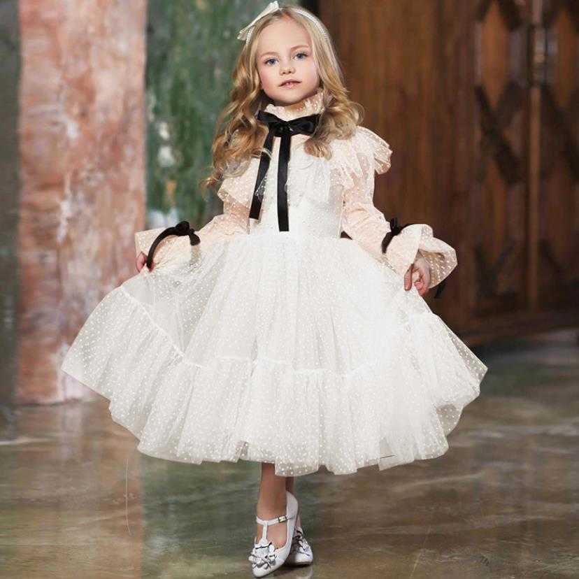 Sukienki dziewczynki Dziewczyny Księżniczki sukienki nowe dzieci Eleganckie przyjęcie weselne Tutu Tutu Ball Sukni