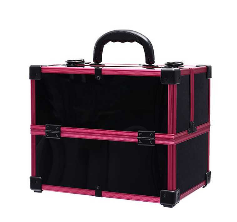 Kosmetische Veranstalter Lagerung Taschen Frauen kosmetik koffer tragbare nagel box veranstalter make-up frau Nagel Werkzeuge Y2302
