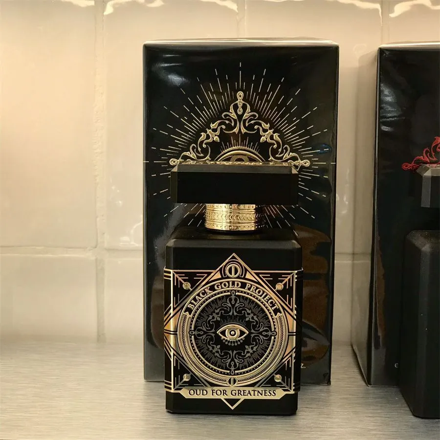Private Parfums 90ml Prives Oud for Greatness Perfume Eau De Parfum Olor duradero EDP Hombres Mujeres Fragancia neutra Tabaco Aerosol de madera Oro negro Colonia Envío rápido