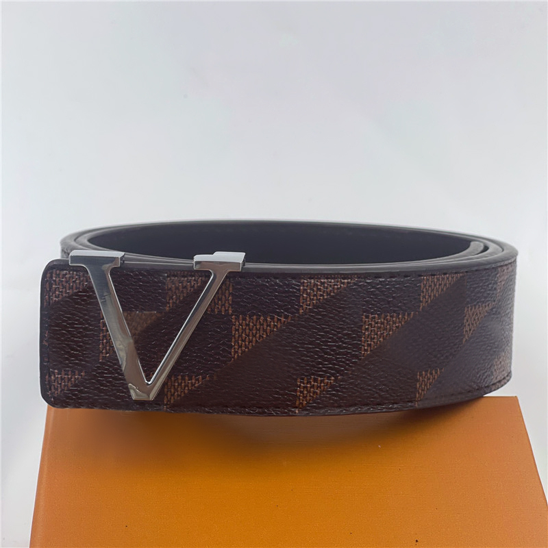 Mannen Ontwerpers Riemen Vrouwen Tailleband Ceinture Messing Gesp Lederen Klassieke Designer Riem Zeer Kwaliteit Koeienhuid278J