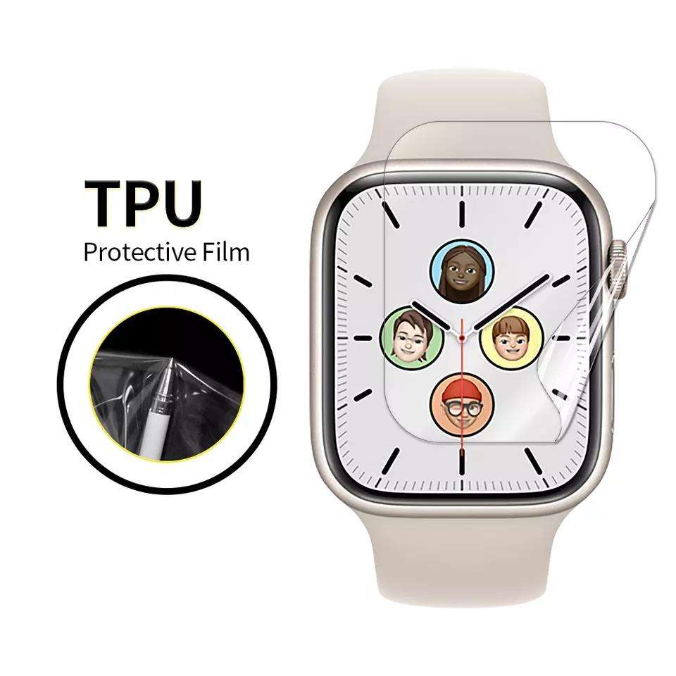 Pellicola protettiva TPU HD Antideflagrante Pellicola protettiva schermo morbida NON in vetro temperato Xiaomi Mi Band 5 6 7 Pro orologio colore 2