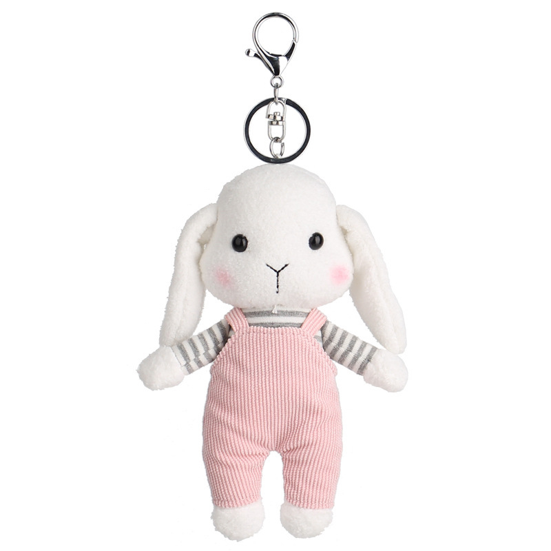 Creative cartoon figure plush toy Kate Rabbit doll action figure pendant doll keychain doll bag pendant