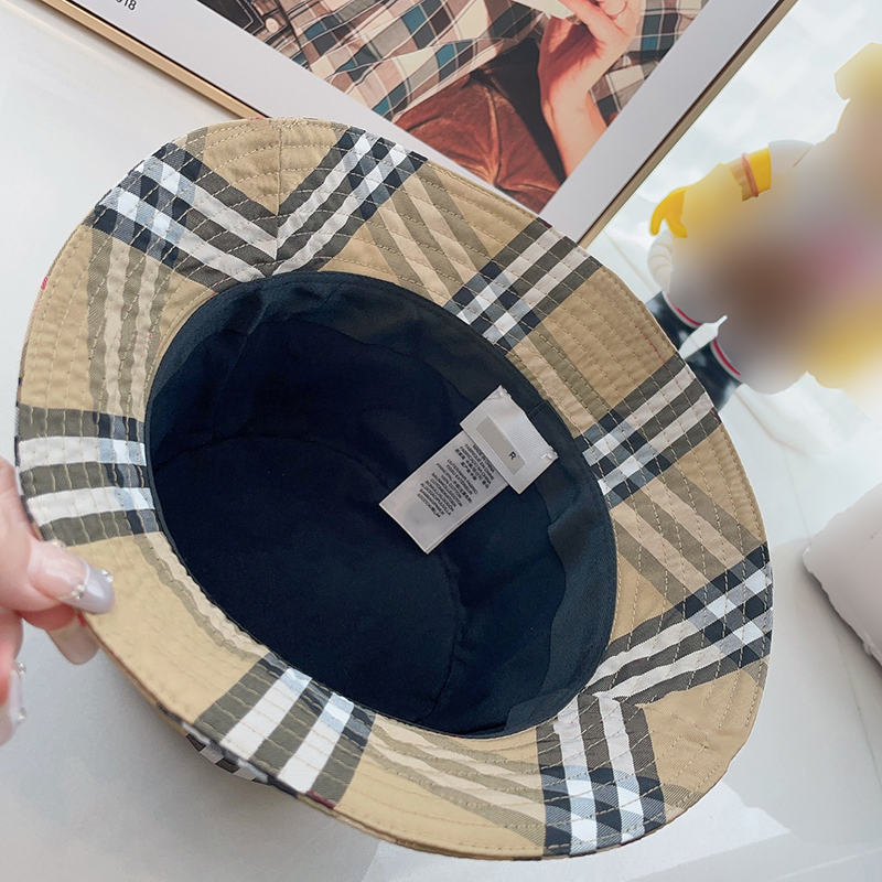Lyxdesigner Bucket Hat Men and Women Bucket Hat Classic Stripe Style Outdoor Travel Sunshade Social Party Tillämplig