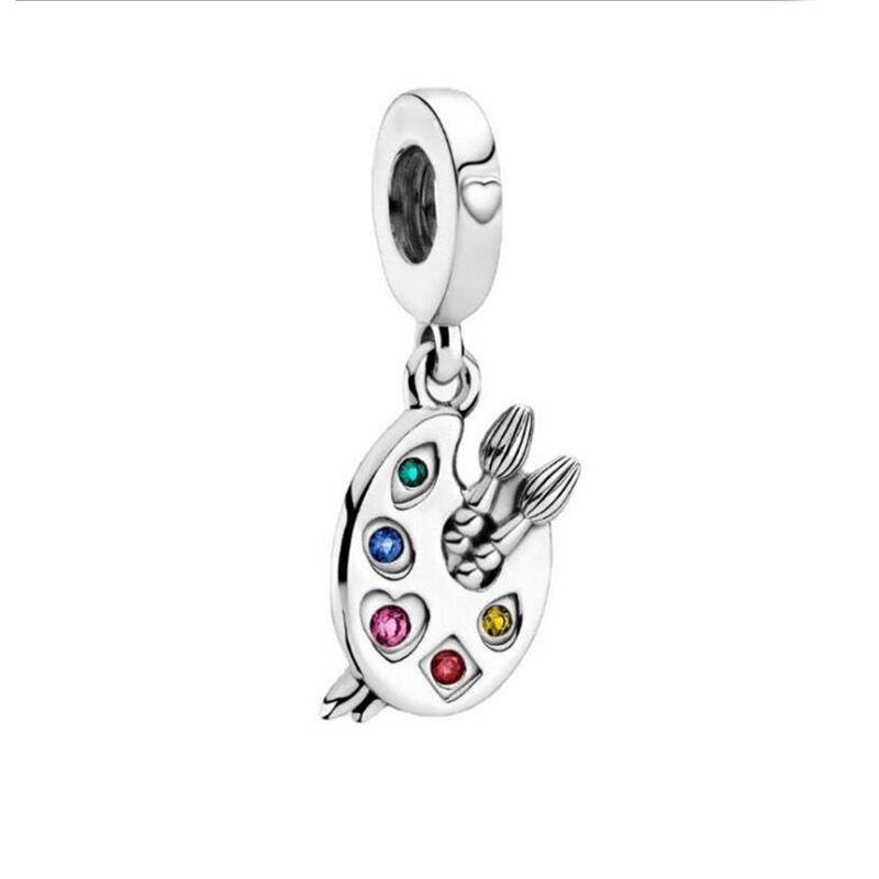 925 Pfund Silber Neue Mode Charm Perlen Glow Anhänger 2023 Neue Engelsflügel Perlen Schleife Silber Perlen