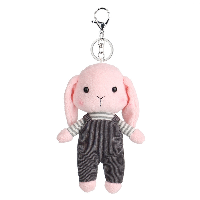 Creative cartoon figure plush toy Kate Rabbit doll action figure pendant doll keychain doll bag pendant