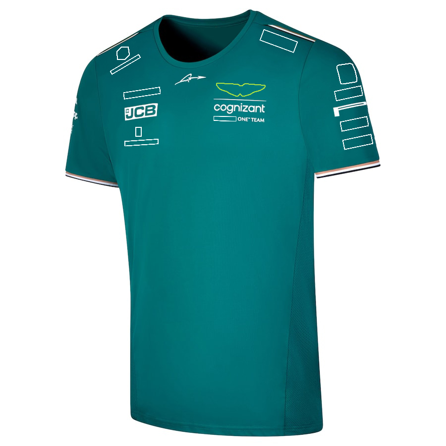 F1 2023 nouveau T-shirt pour hommes Polo chemise de pilote d'équipe de formule 1 T-Shirt de course d'été pilotes de F1 14 et 18 T-shirts surdimensionnés Jersey