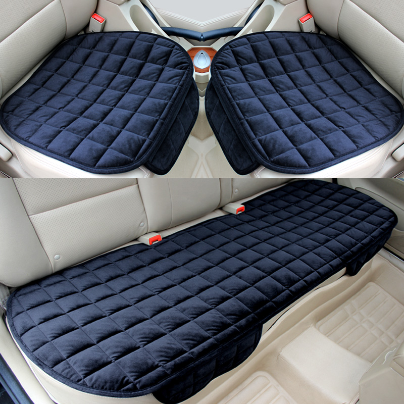 Car Seat Cover Driver Seat Cushion With Comfort Memory Foam & Non-Slip Rubber Vehicles Office Chair Car Warm Seat Cushion