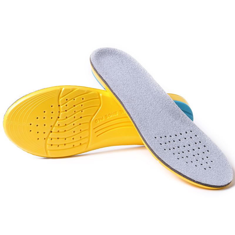 Home & Garden Thickened shock-absorbing insole breathable sports insoles men's non-deodorant sweat-absorbing women's insoles