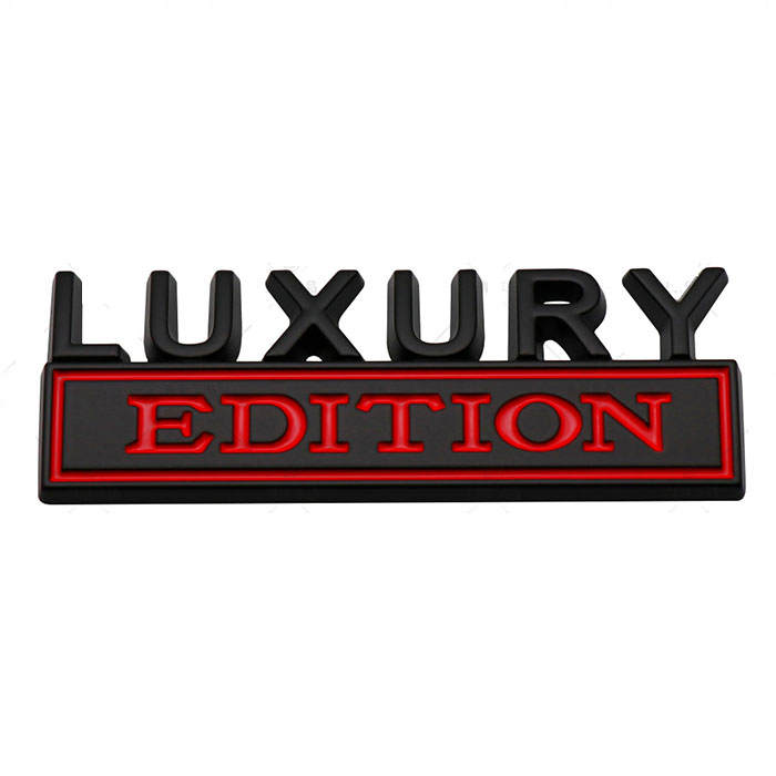 Party Decoration Luxury Edition Car Sticker för Auto Truck 3D Badge Emblem Decal Auto Accessories 8x3.2cm grossist