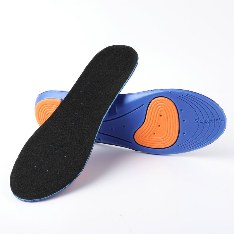 Home & Garden Thickened shock-absorbing insole breathable sports insoles men's non-deodorant sweat-absorbing women's insoles