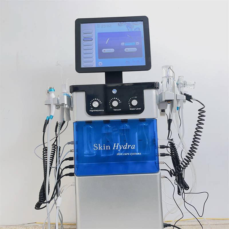 2023 Yeni Oksijen Jet Peel Hydra Micro Dermabrazyon Makinesi Yüz Peel Cilt Sıkma Hidrofasiyaller SPA Kullanımı için