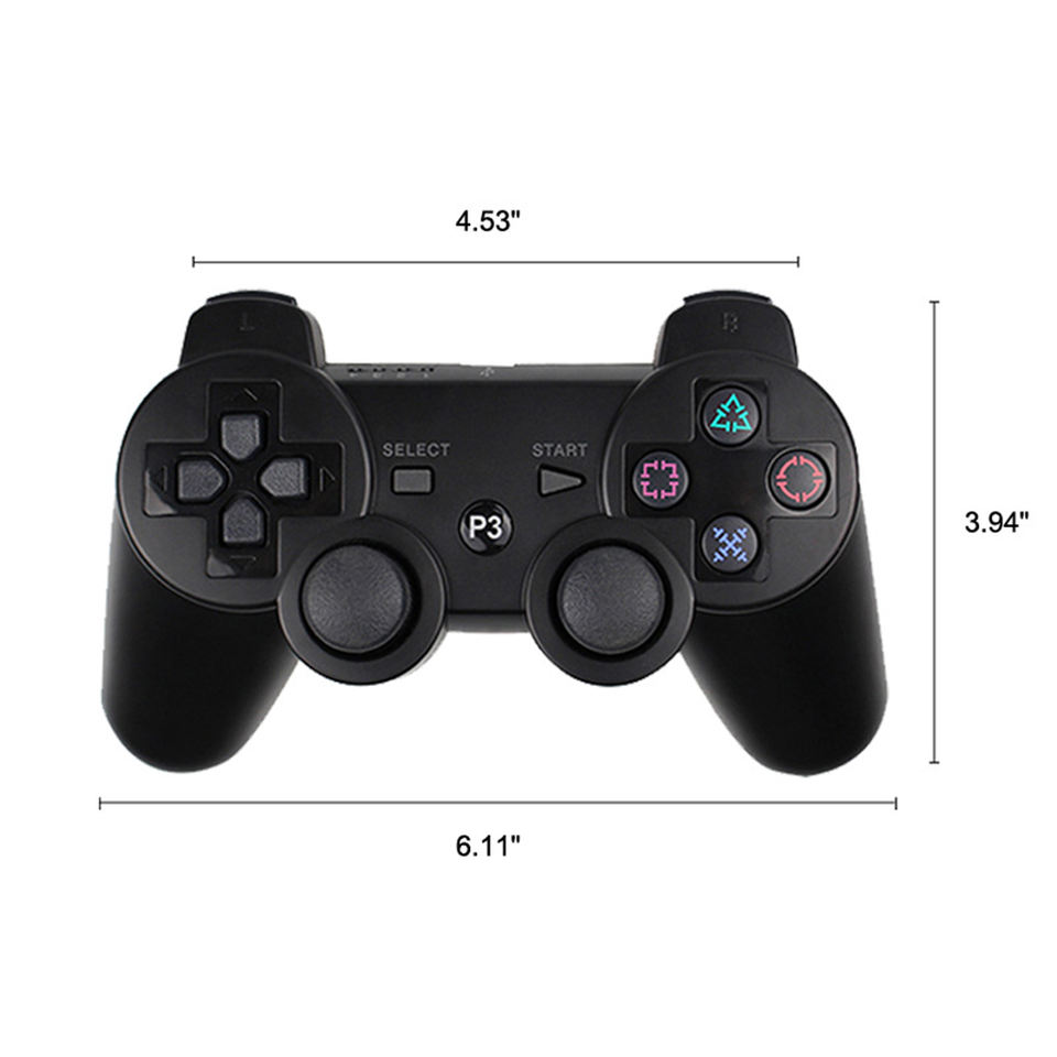 ゲームパッドワイヤレスBluetoothジョイスティックフォーPS3コントローラーワイヤレスコンソールFORSONY PLAYSTATION 3ゲームパッドスイッチ