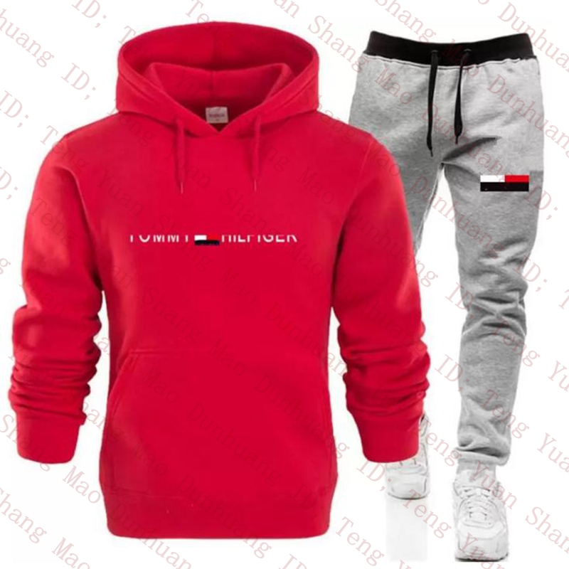 Men Designer Tracksuits 2 peças Conjunto de suor Sweats Spring Autumn Winter Fashion Sweatshirt Terno de capa de calça de casaco