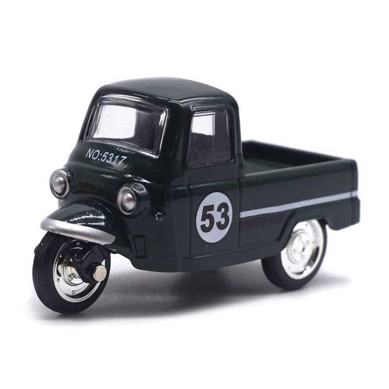 Diecast Model Cars Children Simulation Diecast Motorcycle Tricycle Model Dollhouse Decoration Accessory Perfect DIY Dollhouse Toy PresentsJ230228J230228