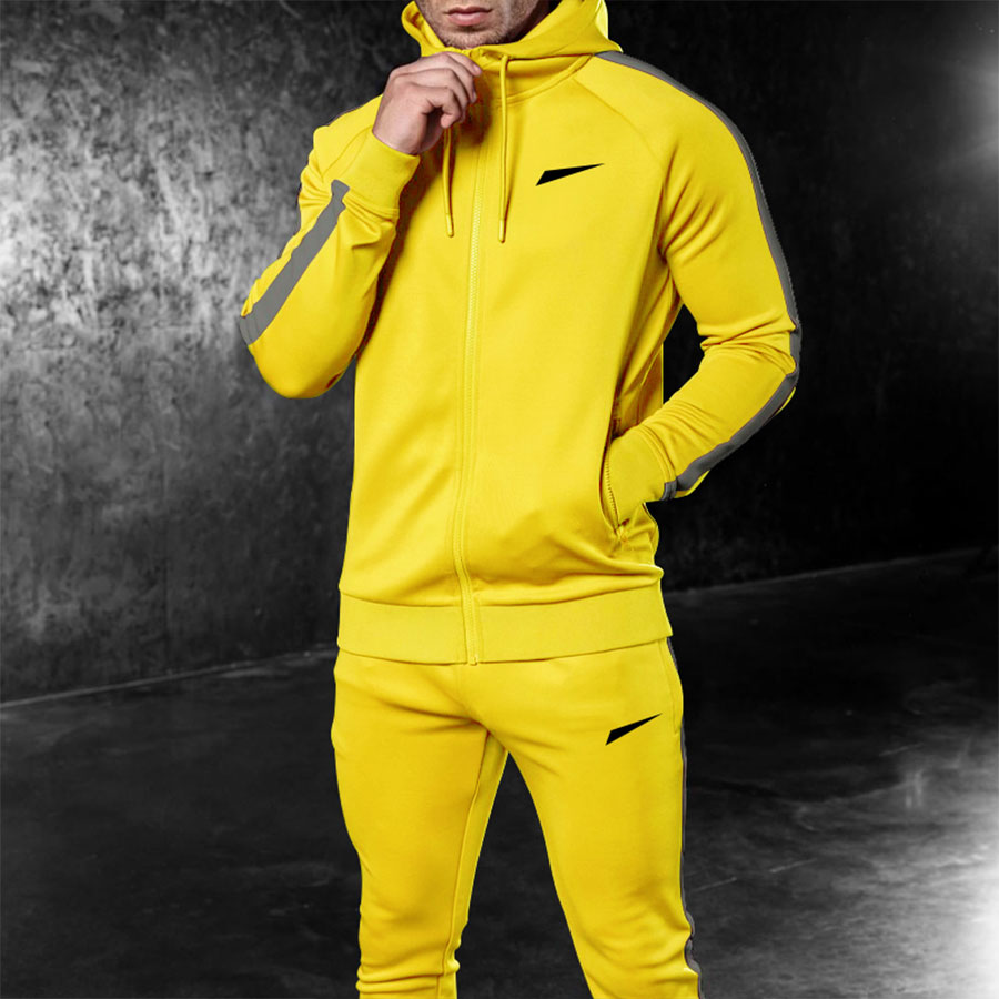 Mens Fashion Tracksuits Casual Hoodie Sweatsuits Men`s Sport Style Tracksuit Classic Print Jogging Gym Sweatpants Set Men Sweatsuit 23SS