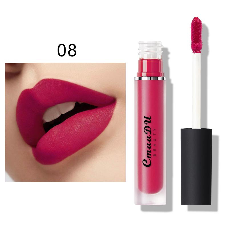 Lip Gloss Beauty Diary Matte Lipgloss Natural Non Stick Cup Makeup Matt Lips CG03