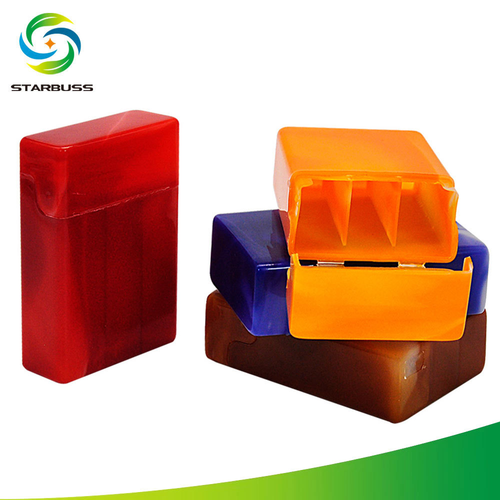 Smoking Pipes Creative plastic flip type cigarette box