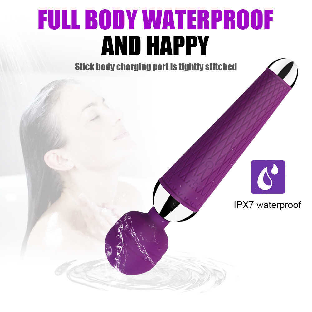 Vibromasseur gode Clitoris puissant érotique pour femmes 10 modèles de Vibration baguette magique point G masturbateur féminin