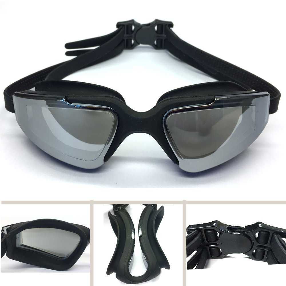 Lunettes de natation myopie pour adultes femmes adolescents protection UV étanche anti-buée lunettes de piscine P230601