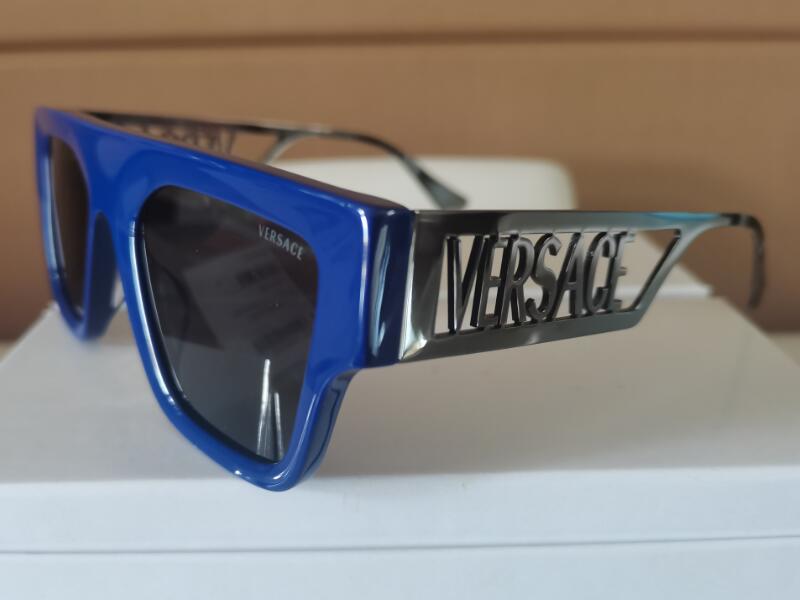 5A Solglasögon vs VE4430 MEIDUSSA 90S Vintage Logo Eyewear Discount Designer Solglasögon Acetatram 100% UVA/UVB med glasögon BOX FENDAVE