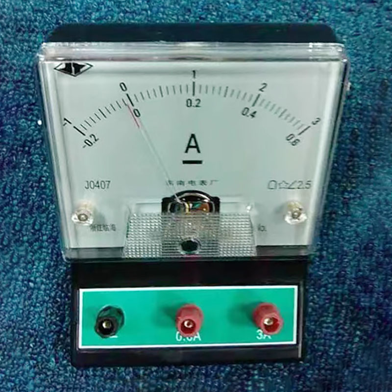 Tableau de panneau analogique monophasé AC/DC ampèremètre voltmètre