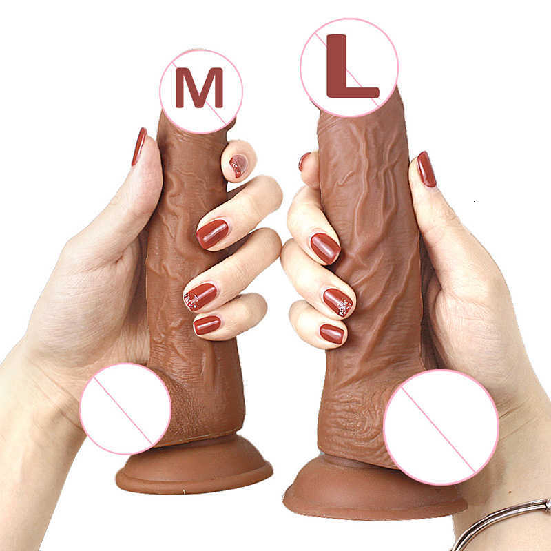 Massager Gelugee Realistic Silicone Dildo enorma sucker mjuka dildos för kvinnor Masturbator Kvinna Vagina Massage Anal Plug Produkt