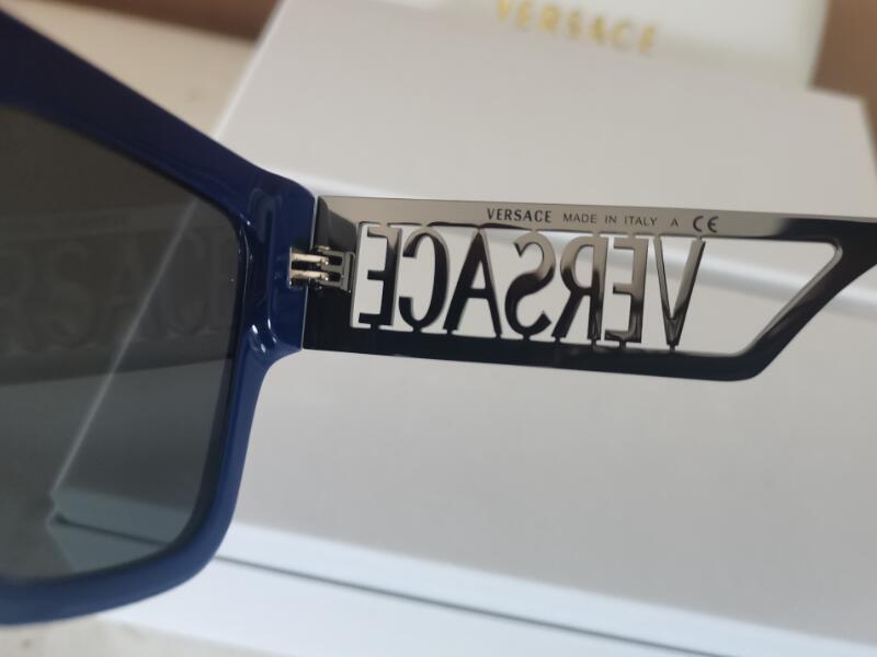 5A Sunglass vs VE4430 MEIDUSSA 90S Vintage Logo Eyewear Designer Okulary przeciwsłoneczne Octan Ramka 100% UVA/UVB z okularami Fendave