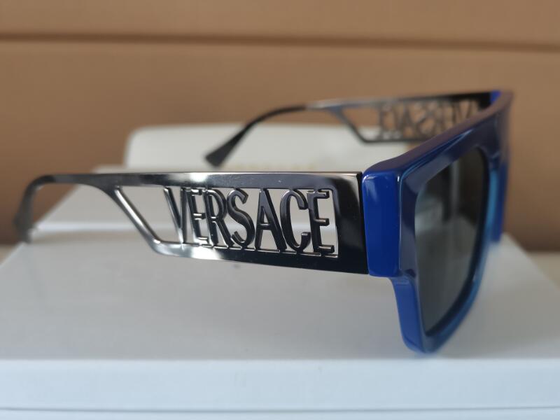 5A Occhiali da sole VS VE4430 Meidussa 90S Vintage Logo Eyewear Sconto Occhiali da sole firmati Montatura in acetato 100% UVA / UVB Con scatola occhiali Fendave