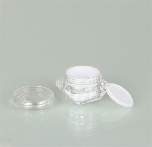 5g 10g 15g lege cosmetische fles monster huidverzorging zalfpotje pot diamantvorm cosmetica verpakking container JL5569