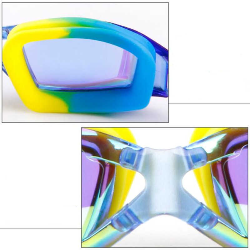 Schwimmbrille Professionelle Kinder Silikon Tauchbecken Antibeschlag wasserdichte Brille für Jungen und Mädchen P230601