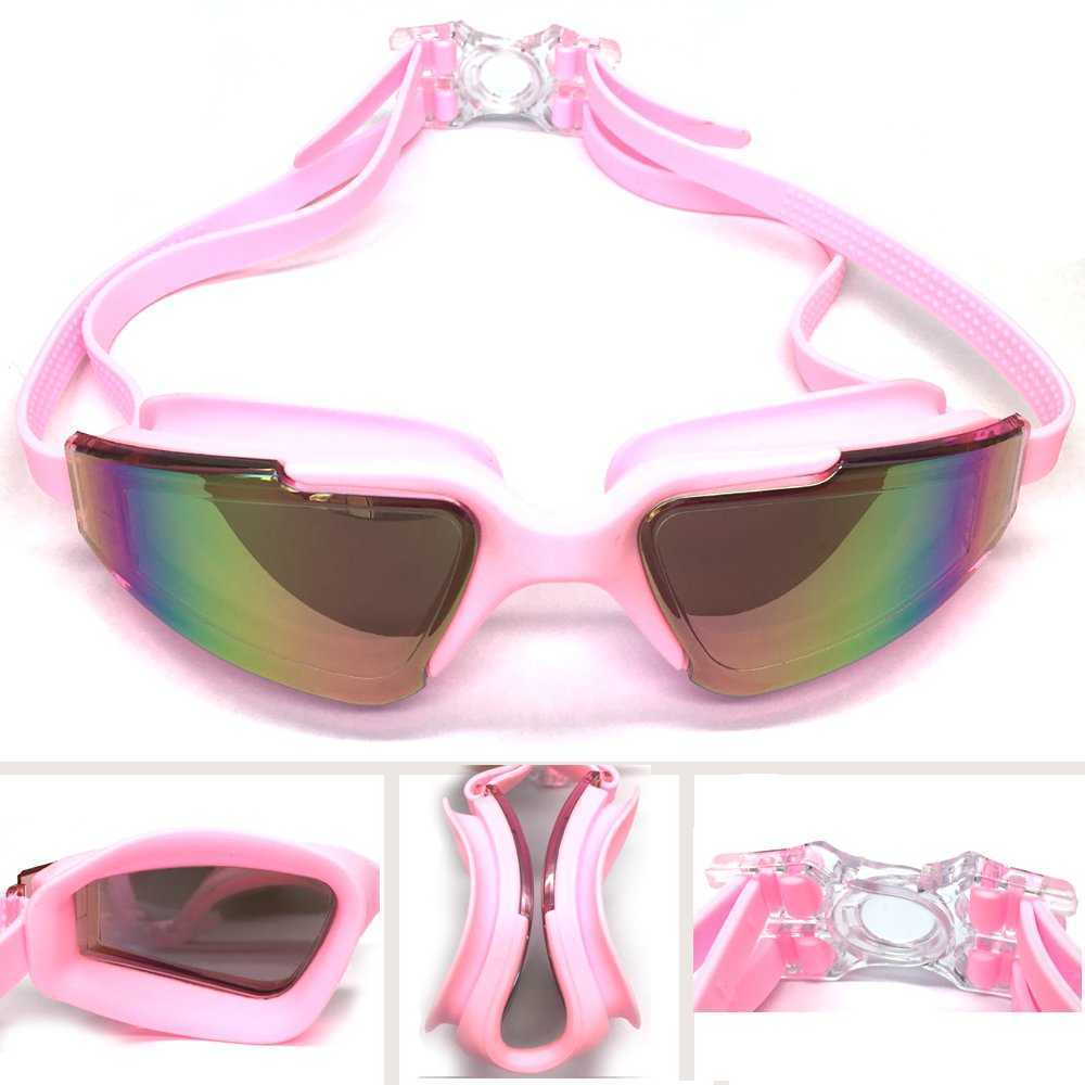 Lunettes de natation myopie pour adultes femmes adolescents protection UV étanche anti-buée lunettes de piscine P230601