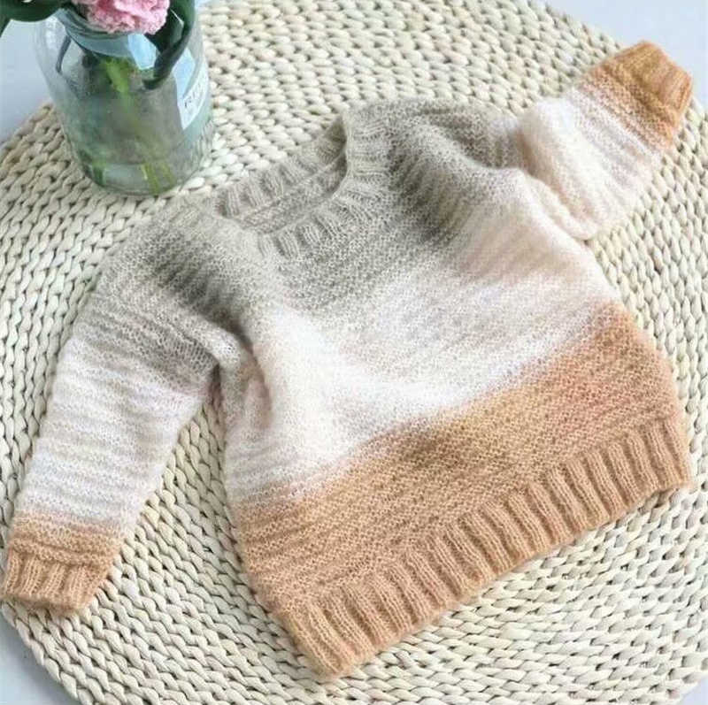 Filato 1 pezzo di 25g Mohair filato peluche all'uncinetto delicato sulla pelle baby lana scialle maglione lavorato a maglia P230601