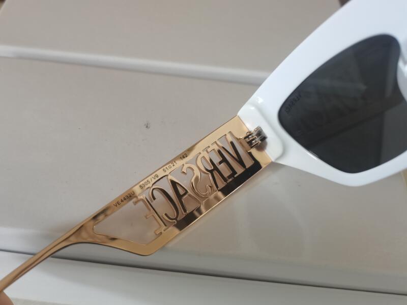 5A Occhiali da sole VS VE4432U Meidussa 90S Vintage Logo Cat-Eye Frame Eyewear Occhiali da sole firmati scontati Acetato donna con sacchetto la polvere Box Fendave