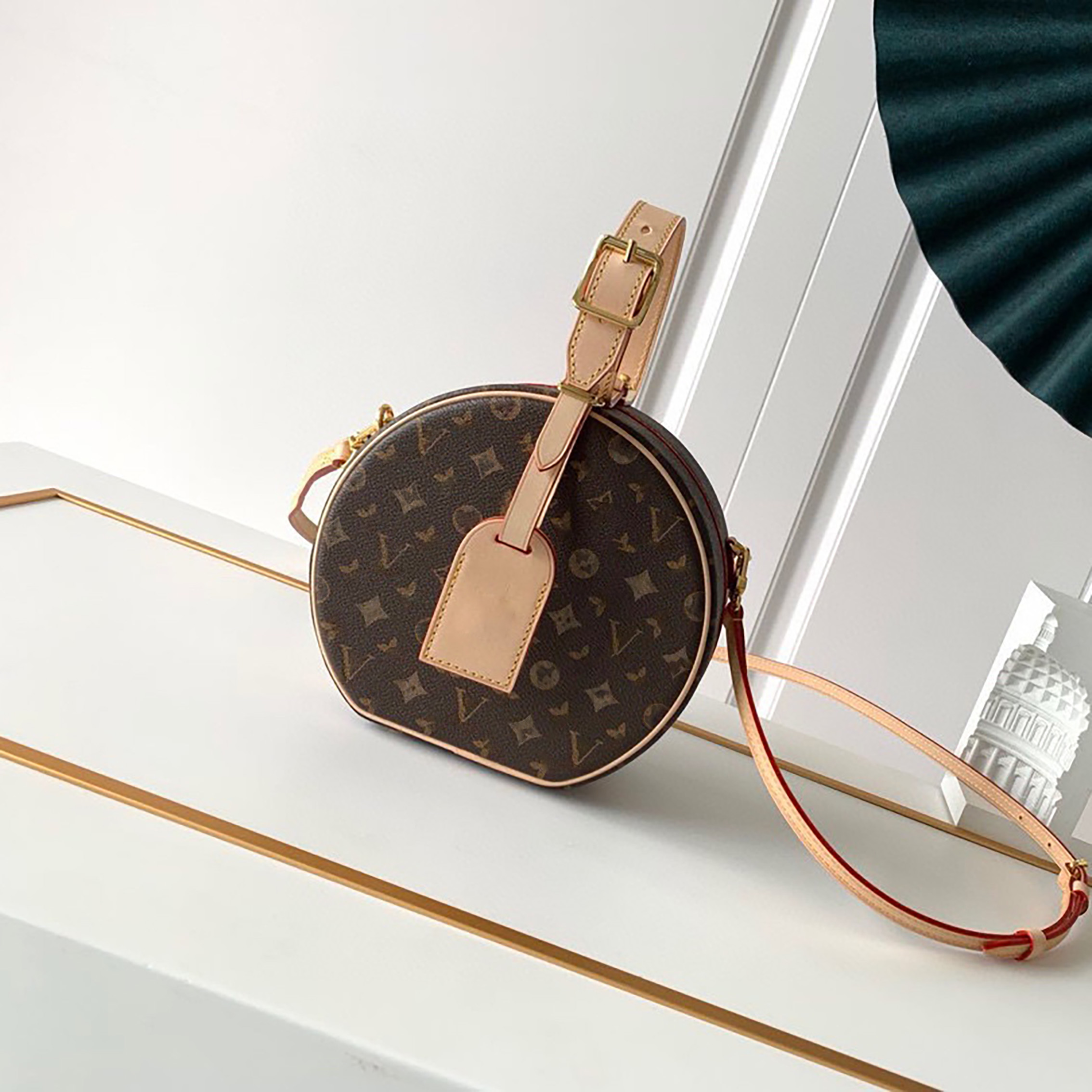 Torby crossbody designer torby sprzęgła drobna boite chapeau boite designer okrągły chleb Presbyopia wzór damski męskie luksusowe koperty torebki torebki na ramię