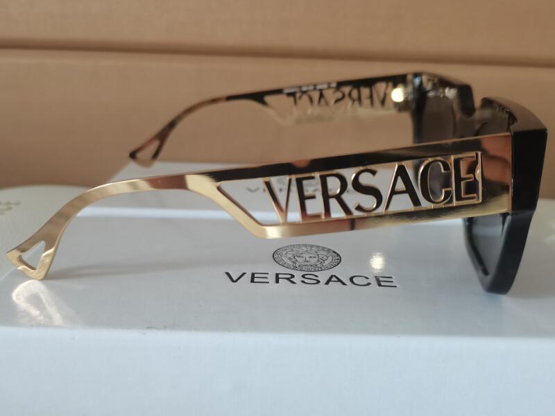 5A Sunglass vs VE4431 Meidussa 90s Vintage Logo Eyewear Deminive Designer Sunglasses Acetate Havana Frame 100 ٪