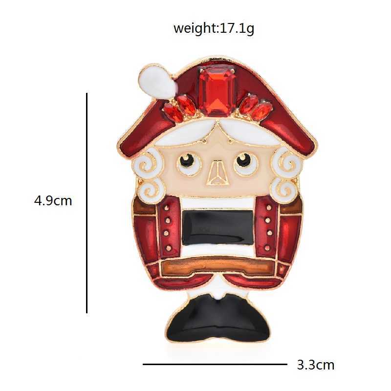 Pins Broches Wuli baby Emaille Marionet Karakter Vrouwelijke 2 Kleur Leuke Jongen Party Casual Borst Pin Gift G230529