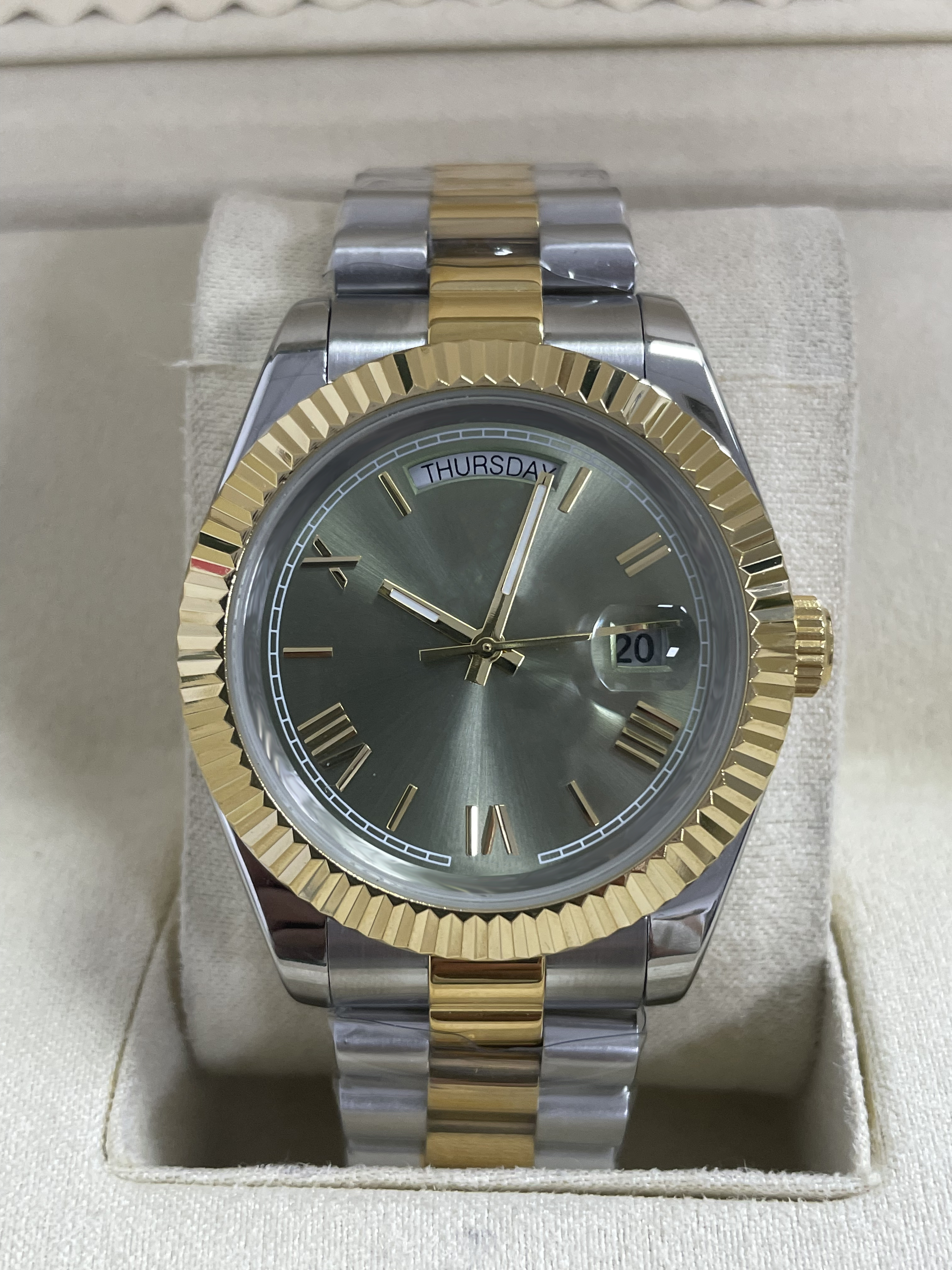 AAA New Men's Automatic Mechanical Watch 41MM 904L All Stainless Steel Watch Sapphire Waterproof Watch Montrade