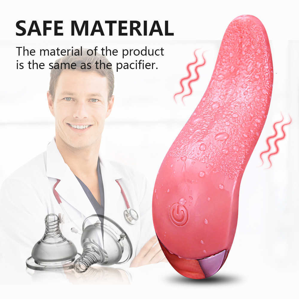 Massager Tong Likken Vibrator Mini voor Vrouwen g Spot Clitoris Stimulator Oplaadbare Stille Tepel Masturbator Machine