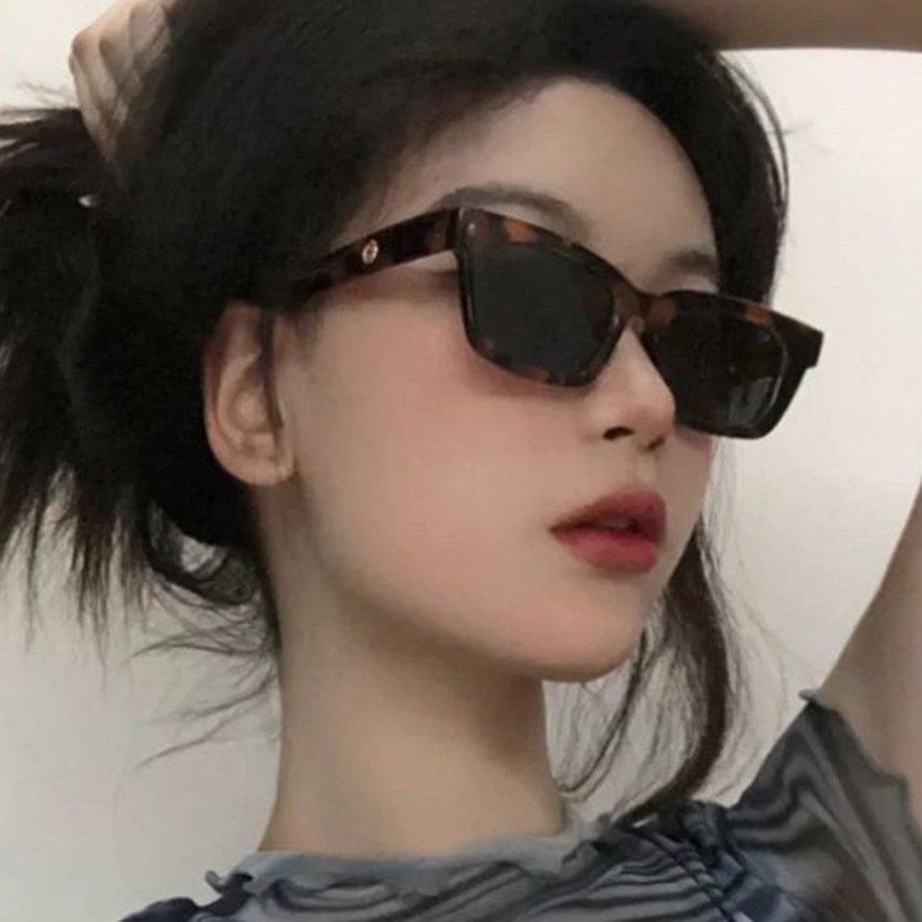 Fashion Vintage Sunglasses Женщины прямоугольные