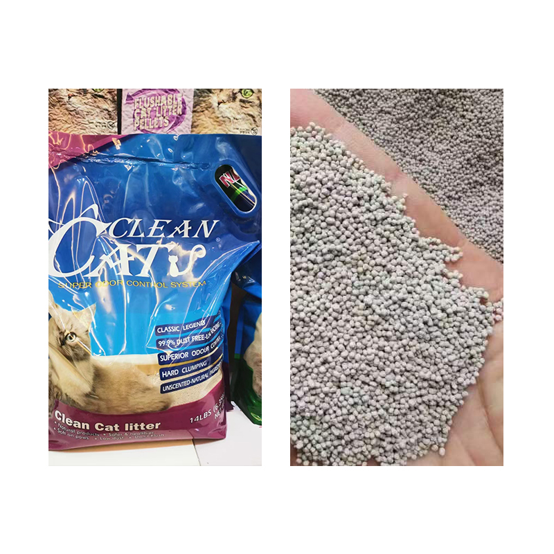 Litière pour chat désodorisant élimination des odeurs sans poussière chat de compagnie nécessités quotidiennes collations tête litière pour chat en bentonite