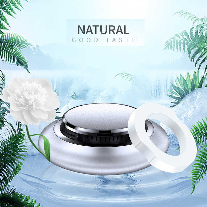 New Solid Car Perfume Car Air Freshener UFO Flying Saucer Solid Car Perfumes Refill Supplement Ocean Cologne Perfumes