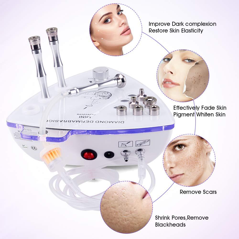 Machine gratis verzending diamant microdermabrasie machine grote zuiging gezicht peeling care salon apparatuur vacuüm spray home gebruik apparaat