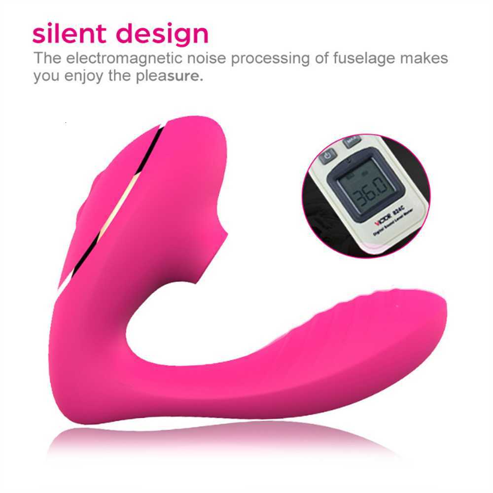 Massager Soft Silicone Vagina Sucking Vibrators U-shaped 10 Speeds Oral Adult G-spot Orgasm Clit Sucker Stimulation for Women